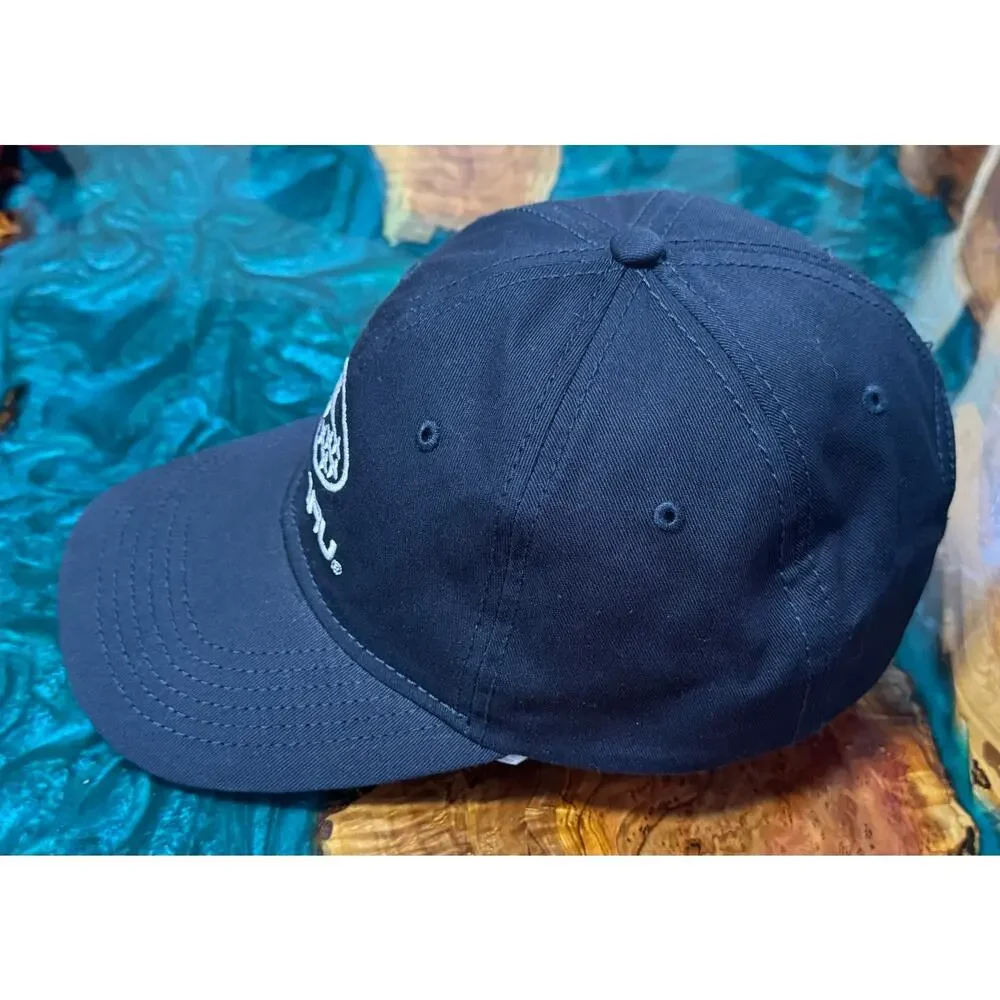 Subaru Black Hat Cap Snap Back One Size Car Embroidered Logo